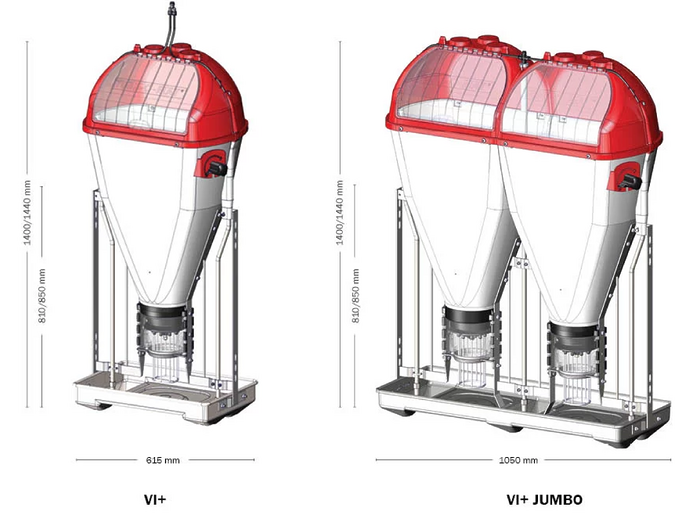 Кормушка TUBE-O-MAT VI+ для доращивания и откорма, корм В